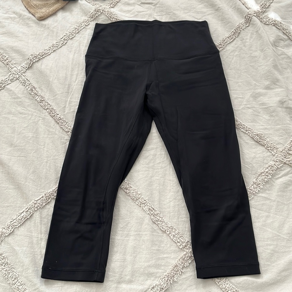 Lululemon crop align pants - size 8 - black